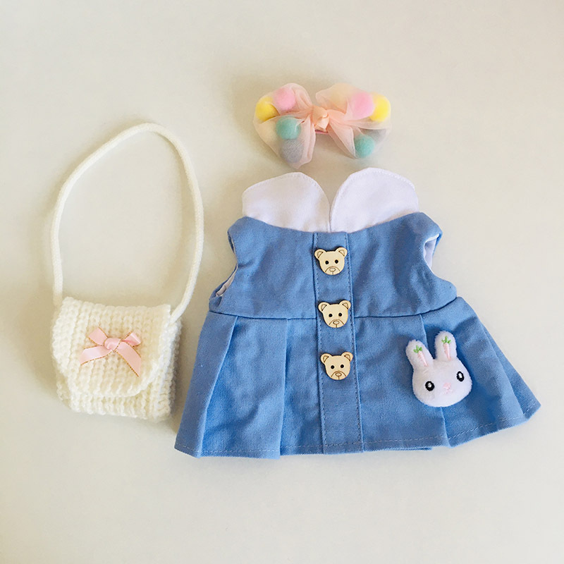 No. s Beier Lulu ropa 30cm conjunto oso muñeca ropa hecha a mano oso de peluche muñeca regalo para niñas