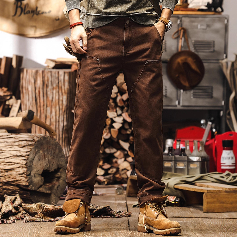 Retro coffee autumn jeans