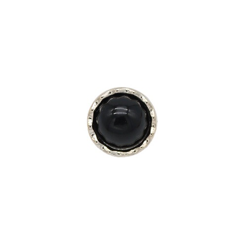 UDUO STUDIO electroplated plastic button shirt cardigan chiffon buttons decorative accessories black small buttons