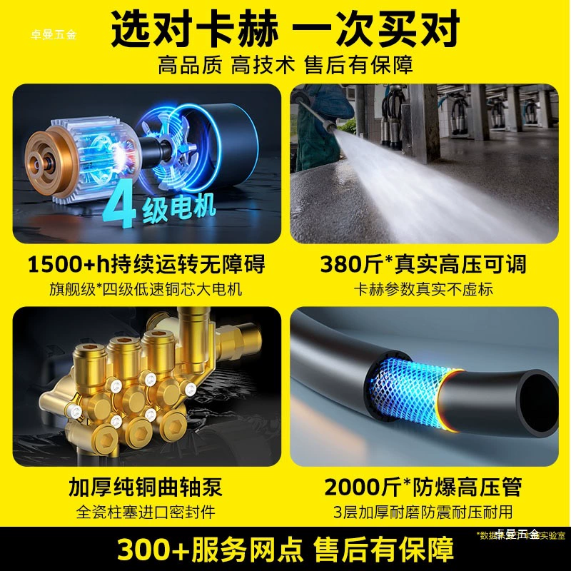 Немецкий Karcher высокомощная индустриальная мойка автомобиля коммерческая станция очистки высокого давления, водяной пистолет, водяной насос HD6/1