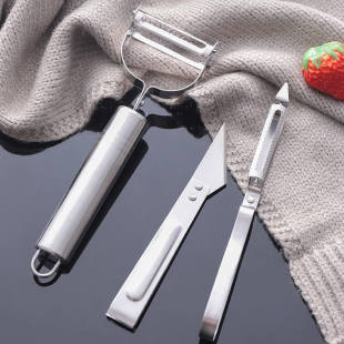 Set stainless steel, card holder, pack, 3 piece set
