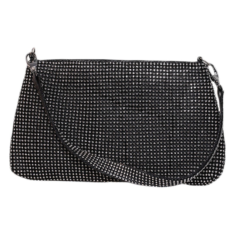En stock transfronterizo nuevo bolso de noche banquete hecho a mano rhinestone bolso de las mujeres bolsa de hombro bolsa de mensajero para las mujeres