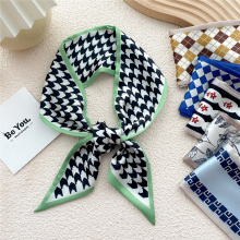 新款丝巾小长条女春秋冬款洋气时尚搭配衬衫西装窄发带飘带绑包包