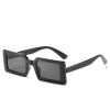 Square fashionable sunglasses hip-hop style, beach decorations suitable for men and women, European style, Korean style, graduation party