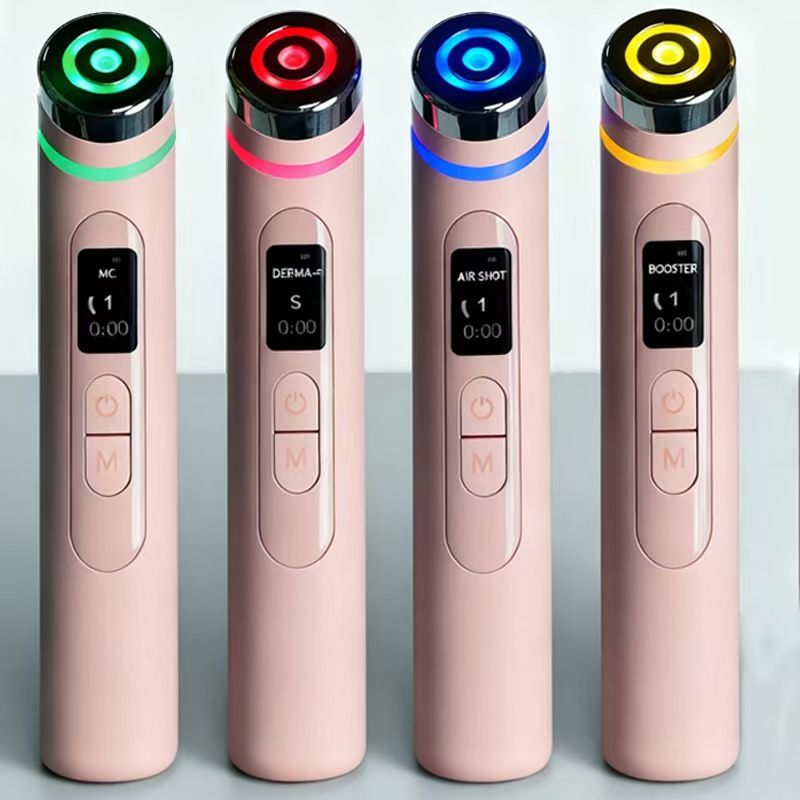 5 colores de Corea del Sur aparatos de belleza EMS aparatos de introducción de agua luz aparatos de estiramiento de atenuación aparatos de introducción de masaje de ojos