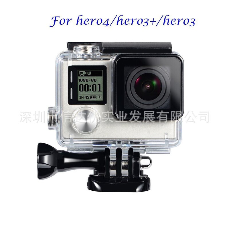 gopro 4 3 3 waterproof case for sports camera waterproof case protective cover gopro 4 3 3 waterproof case for sports camera waterproof case protective cover