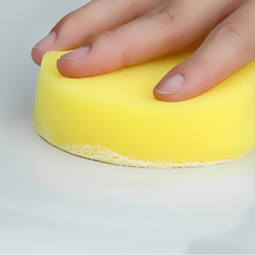 Waxing Sponge Car Wash Use Round Car Wax Maintenance Polish Care Small Round Sponge Automotive Supplies 12 Piece Set