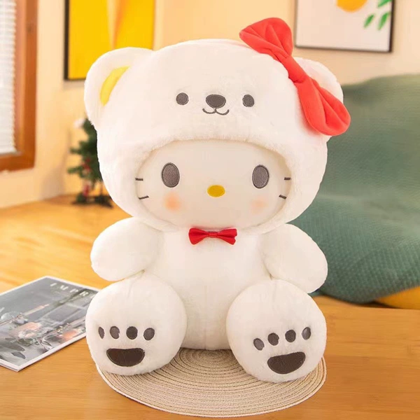 White KT Cat