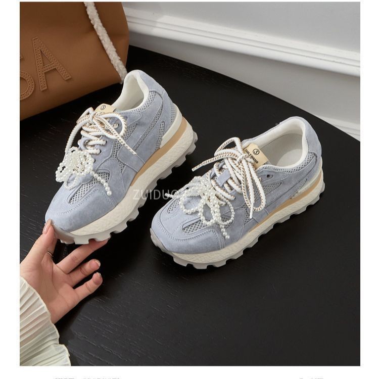 Nuevos zapatos de mujer, zapatos retro ligeros, zapatos Gump resistentes al desgaste, zapatos deportivos casuales de mujer, zapatos de entrenamiento de moda