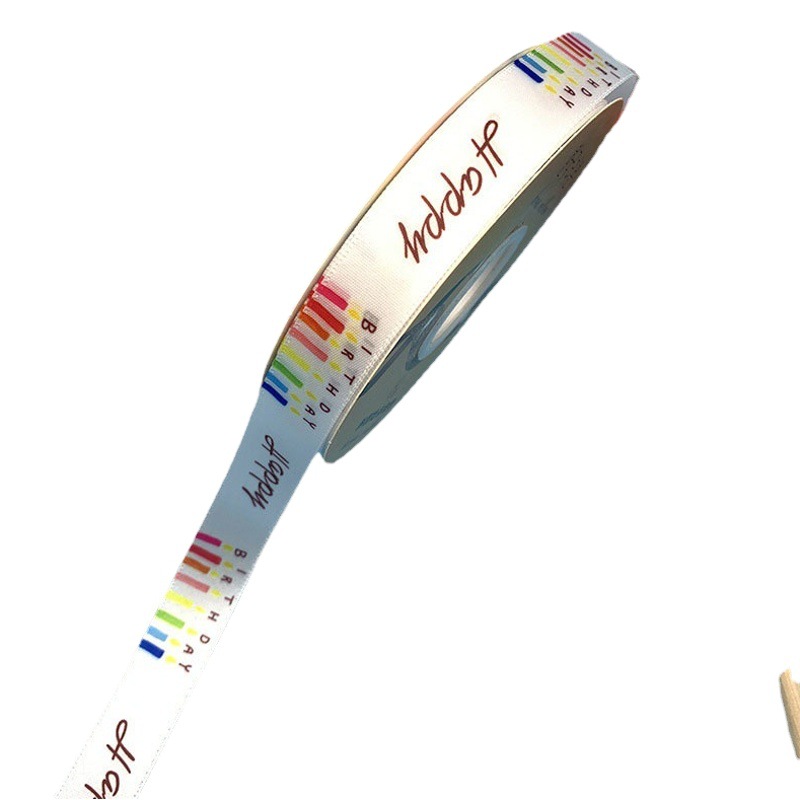 Día del niño cinta de vacaciones cinta de impresión digital Día del niño HELLO KITTY Feliz cumpleaños cinta bolsa de pastel