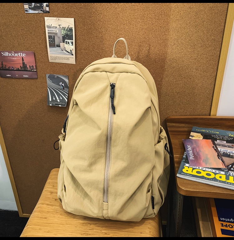 337g Weight Polyester Lining Material Sewing Thread Fashion Element Zipper Closure Type Double Shoulder Straps Strap Type Zipper Backpack Bags Type Holiday, Travel Occasion Oxford Cloth Material Waterproof Function Hiking Backpack Backpack Solid Color Pattern All Seasons Season Unisex Gender Classic Style, Sports Style Square Shape Large Size Waterproof Solid Color Holiday Travel Hiking Backpack 38