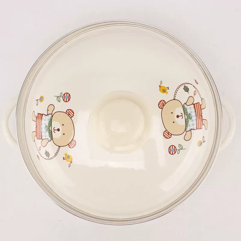 Lard enamel basin food grade thickened oil tank high temperature resistant large capacity meat oil kitchen household use can be stored in refrigerator