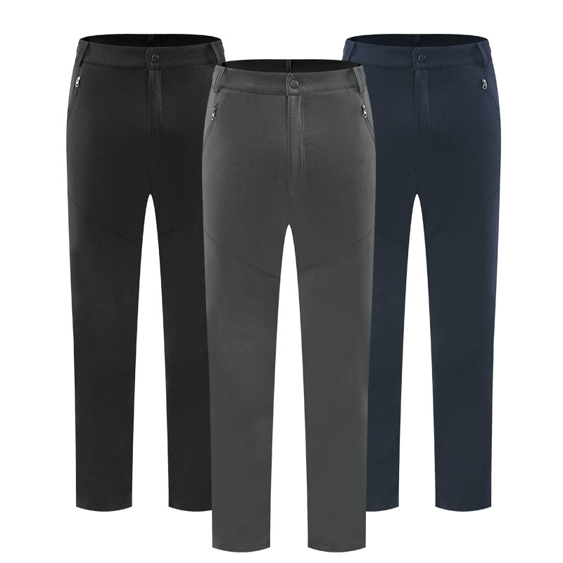 Pantalones de montaña al aire libre de carga 2025 primavera nuevos pantalones rectos pantalones casuales deportivos sueltos para hombre