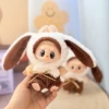Brown eared rabbit suit