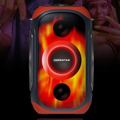 HOPESTAR par 300大出力スピーカーk歌bluetoothスピーカースタンド付き重いサブウーファ屋外オーディオ