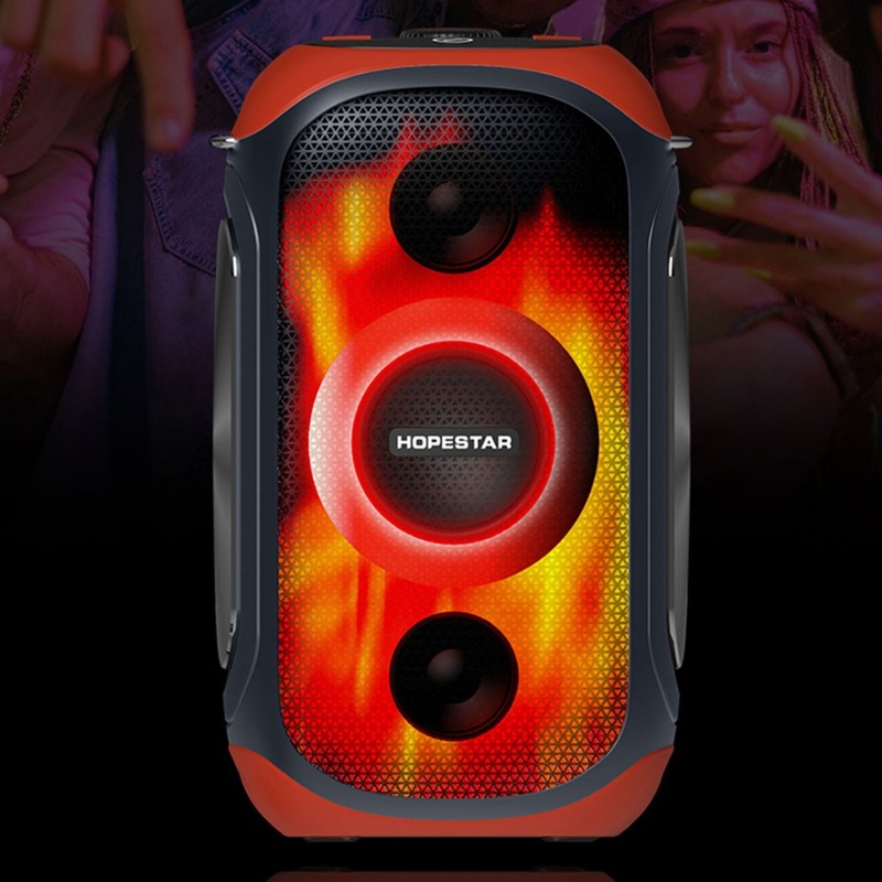HOPESTAR par 300大出力スピーカーk歌bluetoothスピーカースタンド付き重いサブウーファ屋外オーディオ|undefined