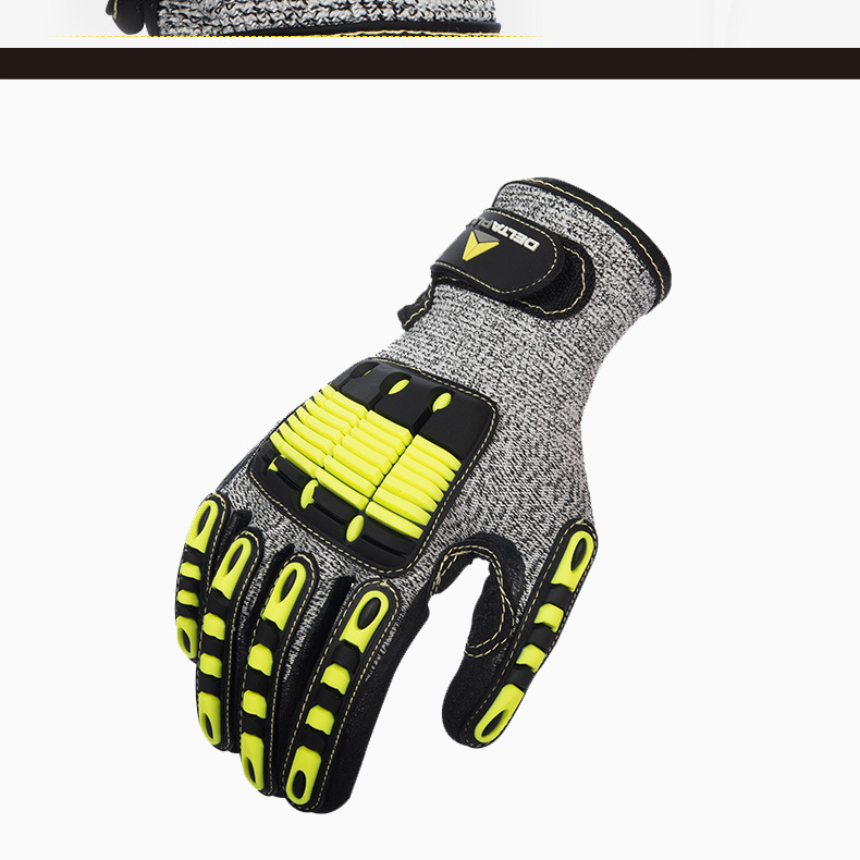 Delta Tower 209910 guantes de protección contra cortes al aire libre guantes de protección contra impactos antideslizantes