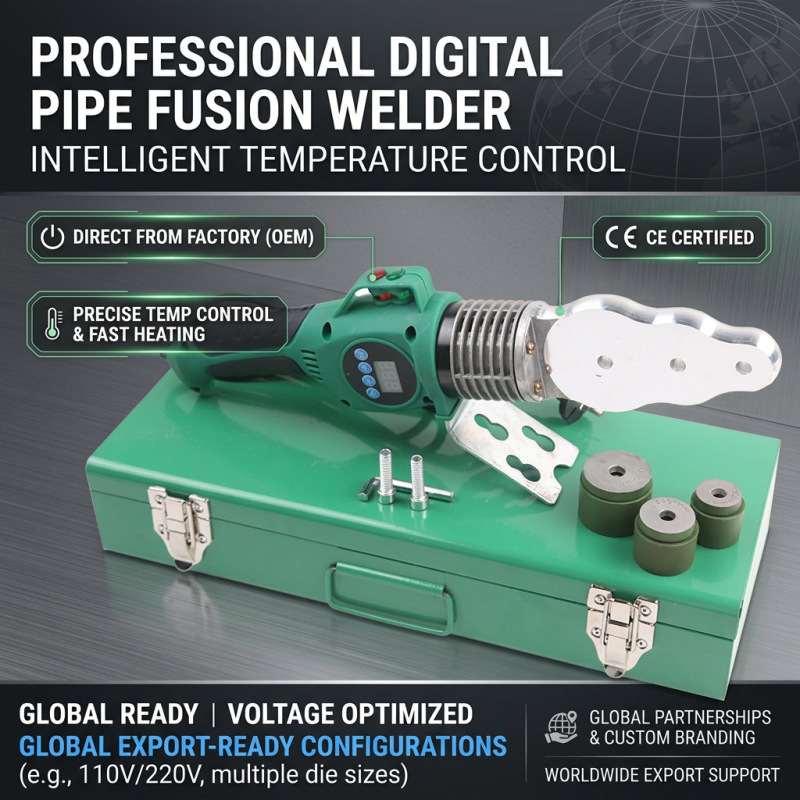Cross-Border Supply of High-Power Digital Display Heat Fusion Machines for Quick Heating of Ppr Pipes, Plumbing and Electrical Engineering Fusion Welders Cross-Border Supply of High-Power Digital Display Heat Fusion Machines for Quick Heating of Ppr Pipes, Plumbing and Electrical Engineering Fusion Welders