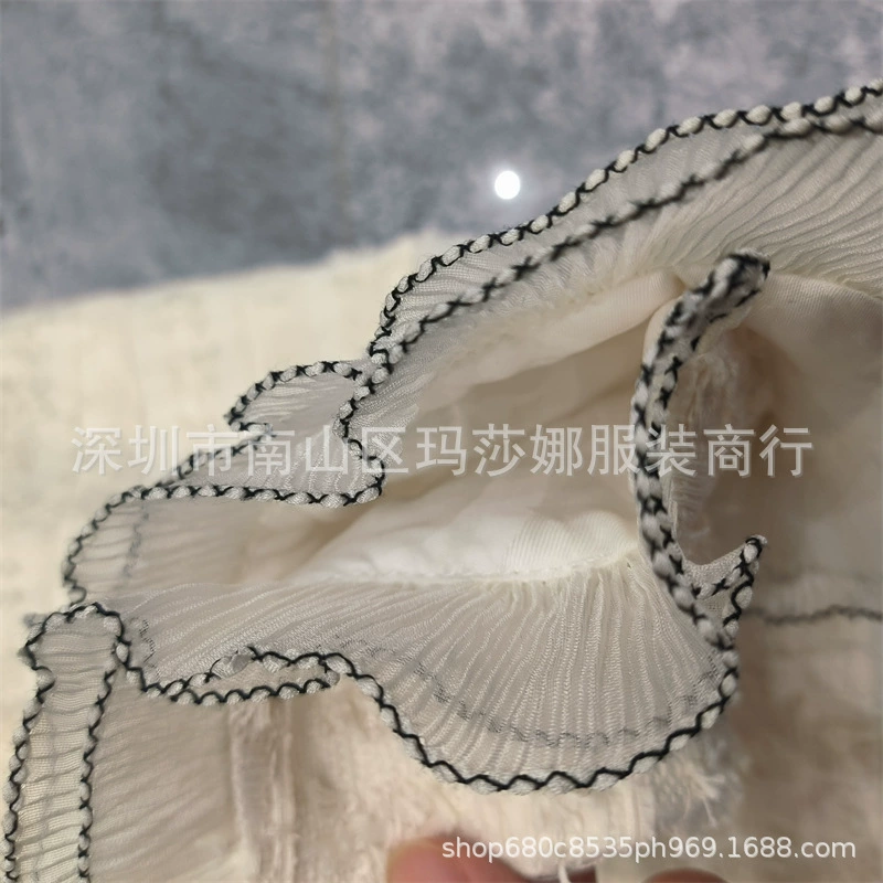 Элитная белая куртка, коллекция 2023 года, стиль Chanel, круглый ворот