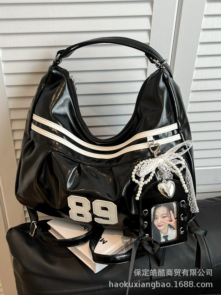 Shoulder bag, capacious backpack, one-shoulder bag, high-end