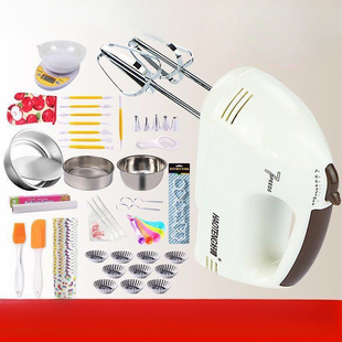 Kitchen Egg Beater Electric Household Mini Baking Cream Stirring Automatic Beater Small Handheld Beater Wholesale