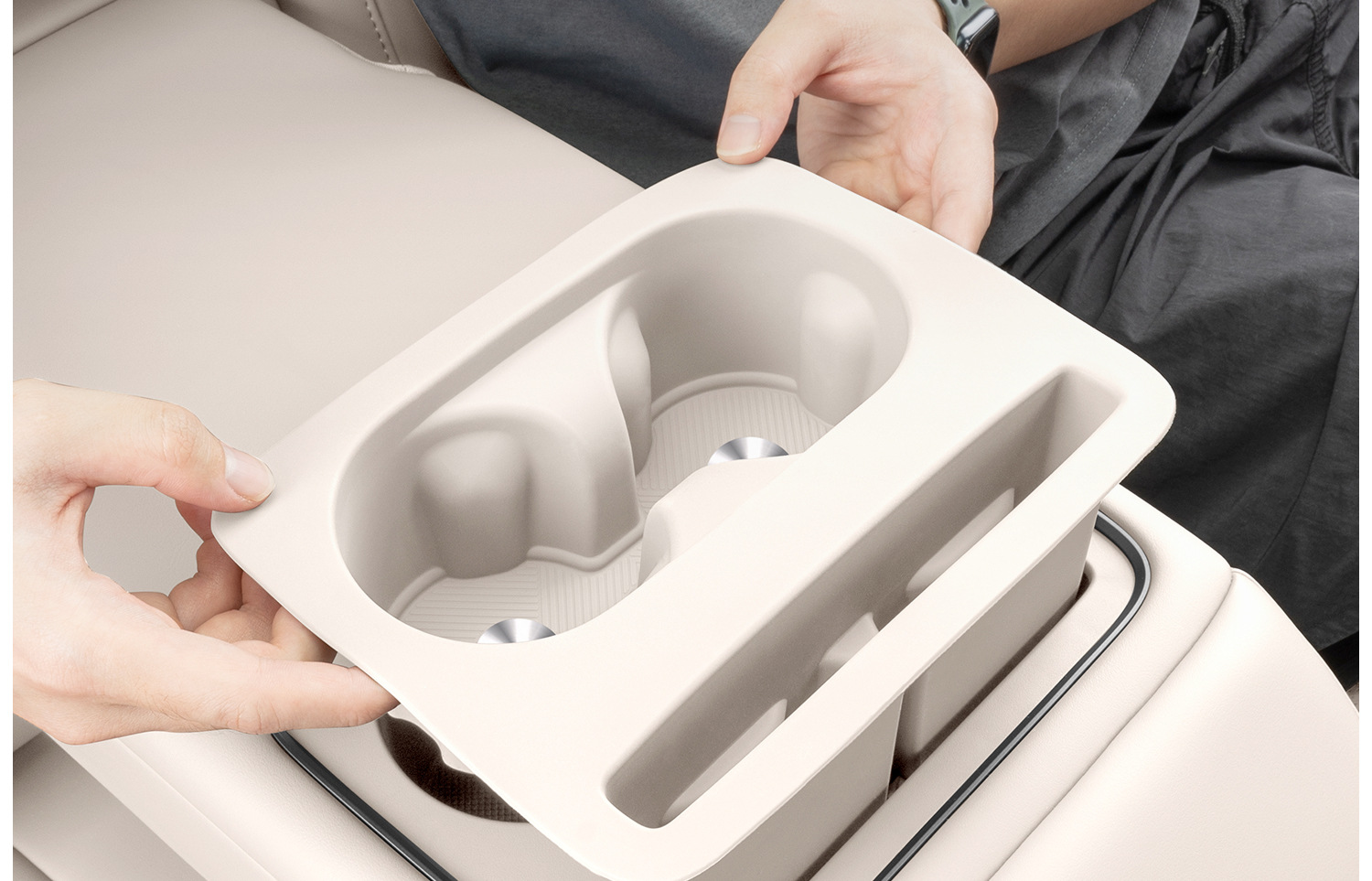 Suitable for Ideal I6 Special Water Coaster Central Control Silicone Protection Accessories Interior Supplies Decoration Modification