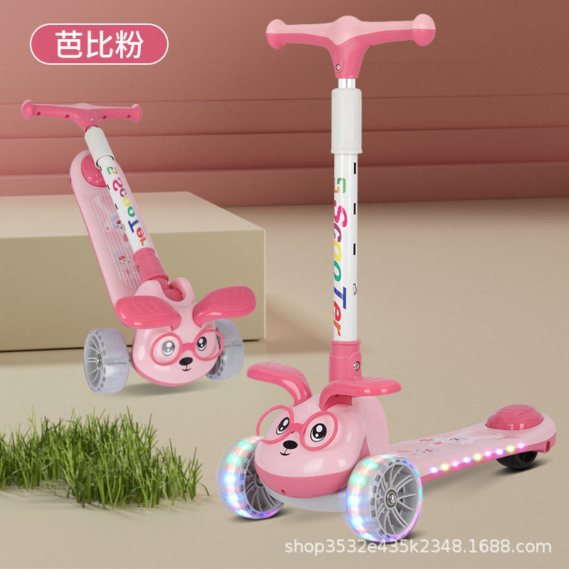 Scooter para niños 3 - 6 - 12 años de edad para niños y niñas se puede sentar deslizante nuevo scooter para niños