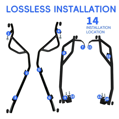 Motorcycle bumper | motorcycle anti-collision modification parts