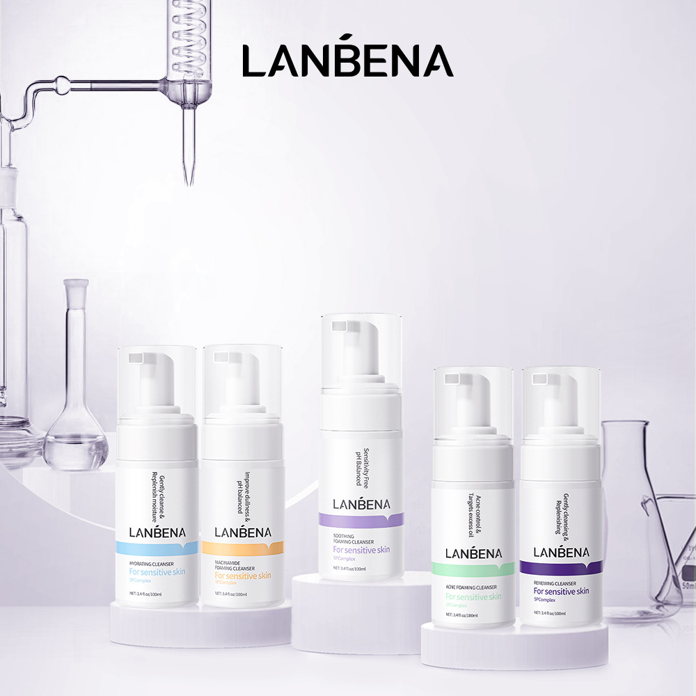 LANBENA  FOAMING CLEANSER慕斯洗面奶100ml（品牌）