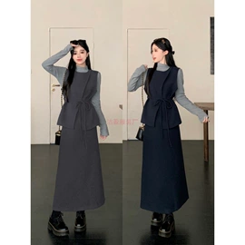 时尚休闲套装;棉衣;女式针织衫