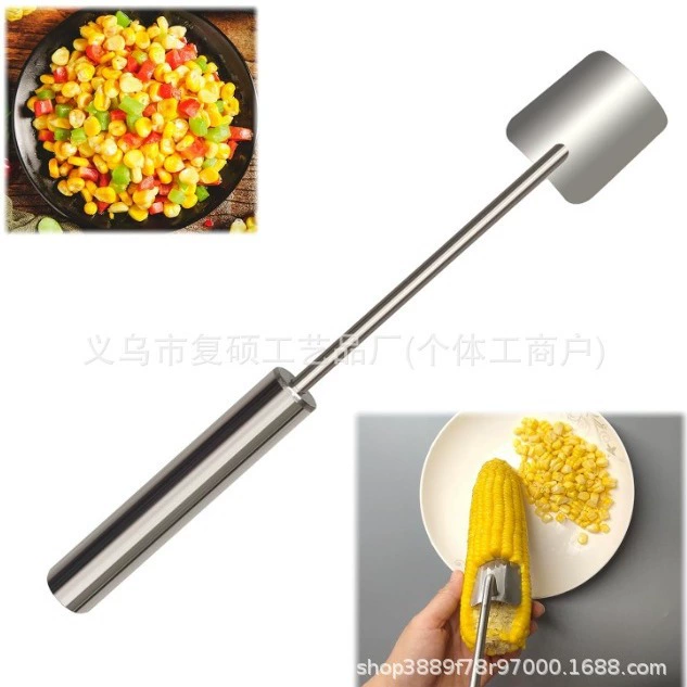 Трансграничный новый продукт, очиститель для кукурузных почат, овощечистка из нержавеющей стали, машина для очистки кукурузных початков