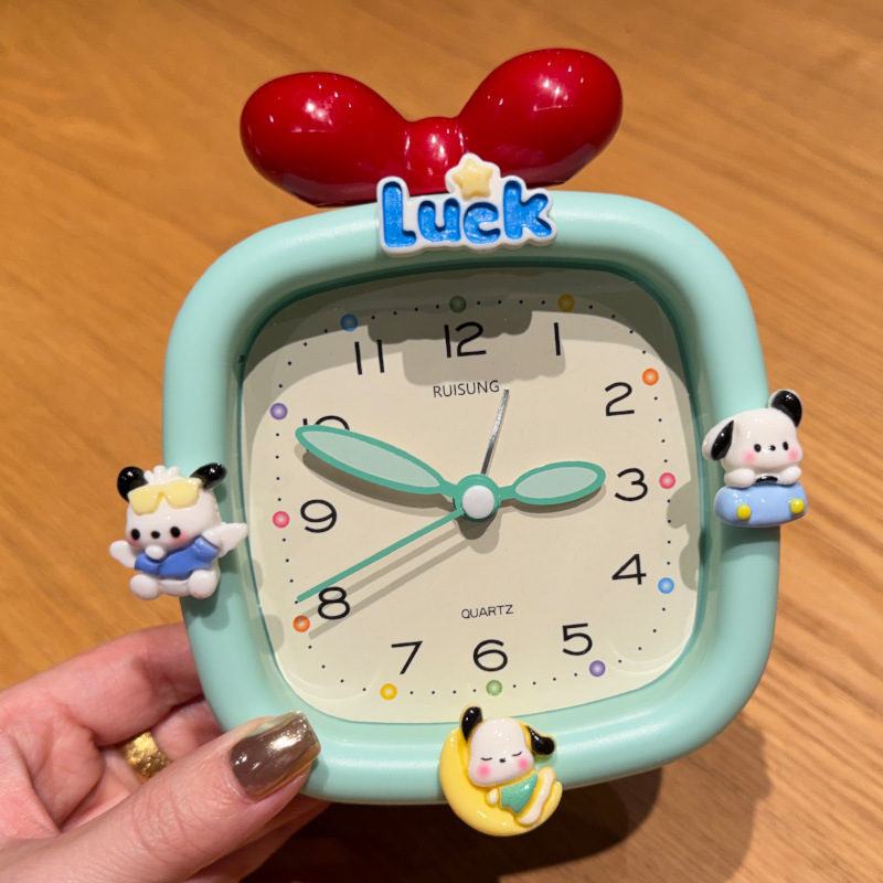 2025 nuevo lindo reloj de despertador especial para estudiantes despertar artefactos del dormitorio de niños silencioso tiempo de caminata reloj de escritorio