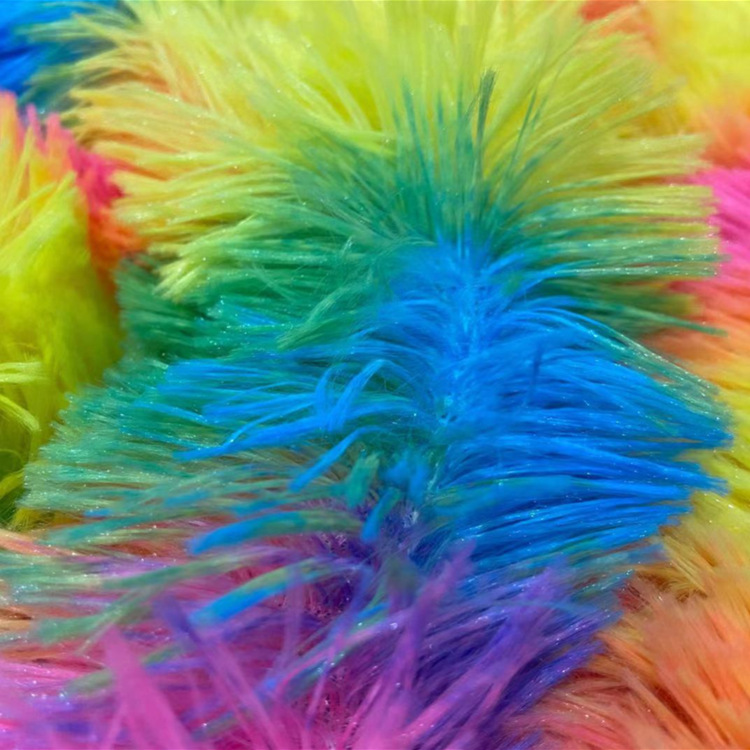 40 lana de estilo de mar de tela de tejido de peluche colorido tejido de peluche tejido de nido de gato mascota textil hogar ropa