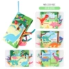 115-91C Dinosaur Animal Tail Cloth Book-45g