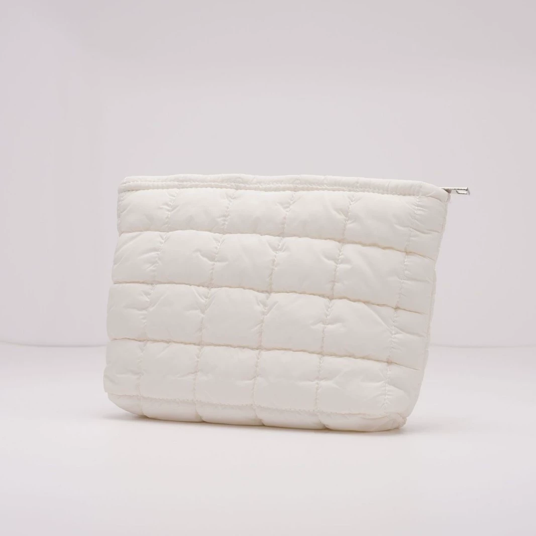 Nylon capacious cosmetic bag, ultra‑light hexagonal organizer, nylon+polyester, 27×16×5 cm