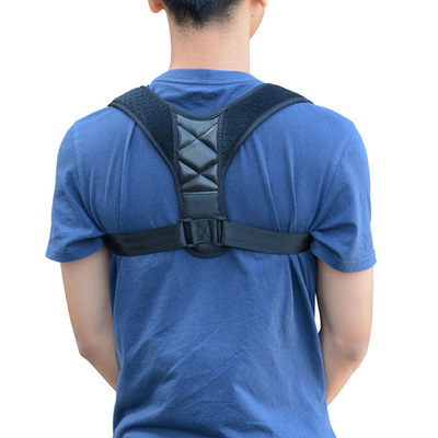 直销背部矫正带驼背矫正带透气矫姿带锁骨可调矫正身姿外贸爆款