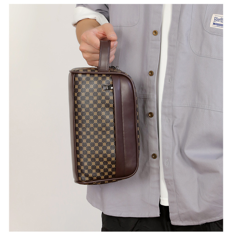 Trendy Mens Toiletry Bag For Travel - Stylish Large Capacity Clutch_voghion.com