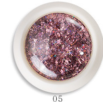 Nuevo aurora esquina 0.5g láser irregular triángulo esquina polvo brillante mezclado esquina pupila de manicuras de genio