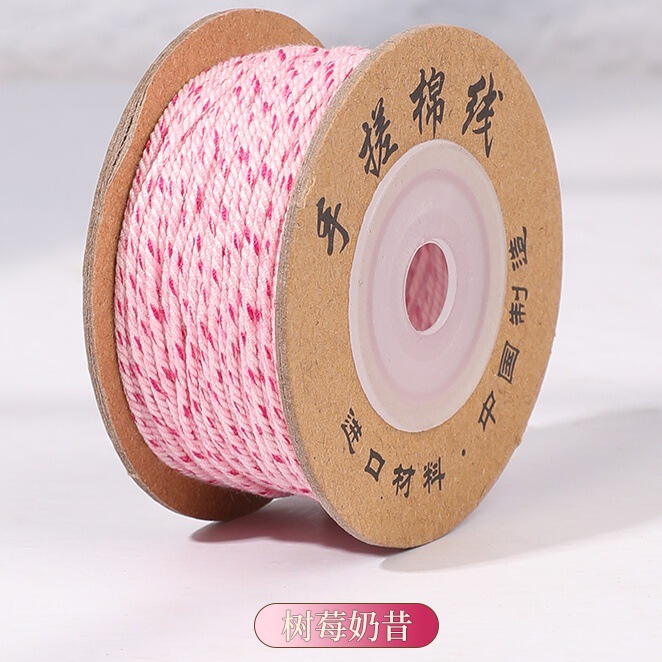 Cen 30m 手でこすった綿糸チベット編みロープ手作り DIY ブレスレット編みロープ多本耐摩耗性チベットロープ|undefined