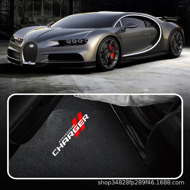 Car Welcome Light Dodge-Specific Door Welcome Light Projection Floor Light Modification