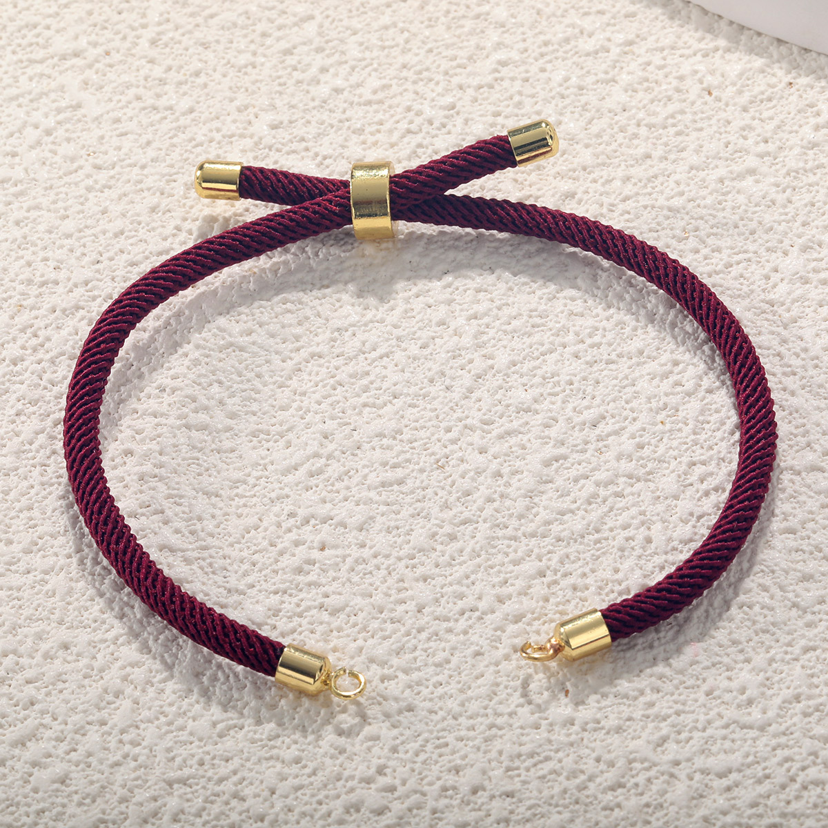 5g Weight Rope Jewelry Making Type DIY Jewelry Accessories Classification 1 Piece Quantity Milan bracelet, Copper Material Solid Color Pattern Plating Design Simple Style Style 1 Piece Milan Bracelet Copper Jewelry Accessories 8