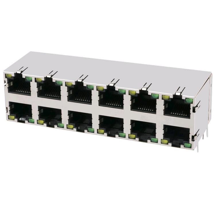 Поставки производителя 96PIN четырехпортовый Gigabit прямой plug-in сетевой трансформатор 96F-03NL
