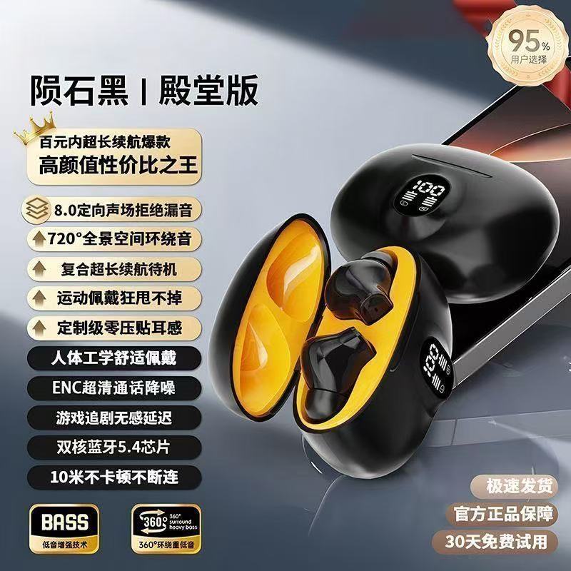 Bluetooth ヘッドセットワイヤレス高価値 2025 新しい Bluetooth ヘッドセットランニングスポーツデジタルディスプレイ Bluetooth ヘッドセット|undefined