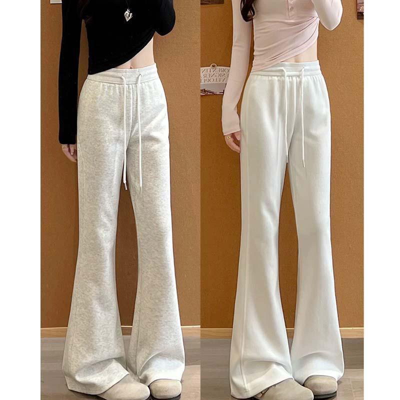American-Style Sports Flared Pants for Women, Spring and Autumn 2026 New Model, Petite Size, Super Stylish High-Waisted Casual Sweatpants American-Style Sports Flared Pants for Women, Spring and Autumn 2026 New Model, Petite Size, Super Stylish High-Waisted Casual Sweatpants
