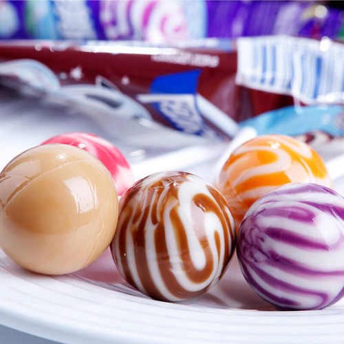 Alps lollipop 96 pieces wall-mounted fruit mixed hard candy set for children's leisure snacks