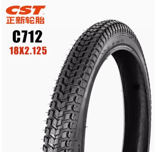 Шина Zhengxin с черным кожаным ободом C712-18x2.125