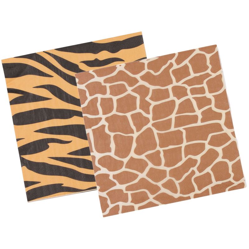 Nordic Style Fashionable Leopard Print Napkins for Party Celebrations, Decorative Paper for Restaurants and Home Use, Stylish Themed Paper Napkins Nordic Style Fashionable Leopard Print Napkins for Party Celebrations, Decorative Paper for Restaurants and Home Use, Stylish Themed Paper Napkins