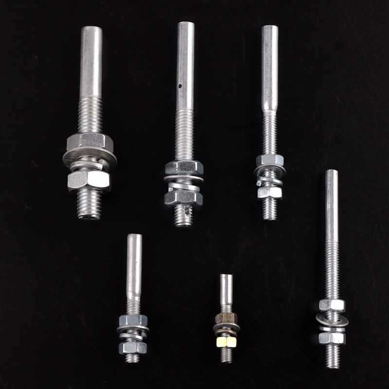 Elevator wire rope rope head wire rope adjustment rope head hall door hollow screw 8mm6mm clamp rope rod synchronous wire