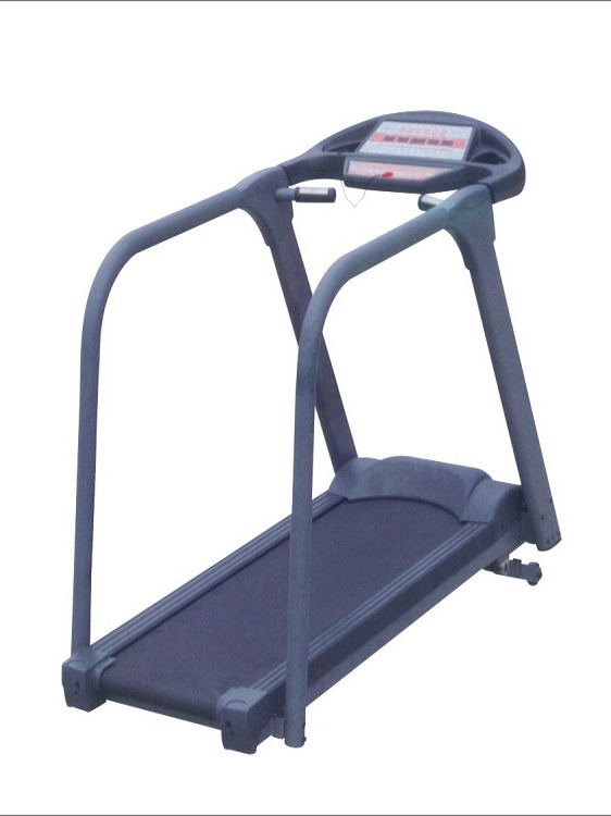 Esquema general de instrumento de rehabilitación para entrenamiento de marcha de inconveniente de extremidades de plataforma de correr lenta eléctrica tipo pórtico