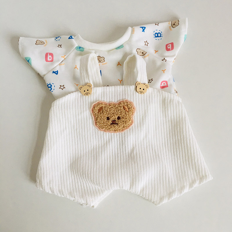 No. s Beier Lulu ropa 30cm conjunto oso muñeca ropa hecha a mano oso de peluche muñeca regalo para niñas